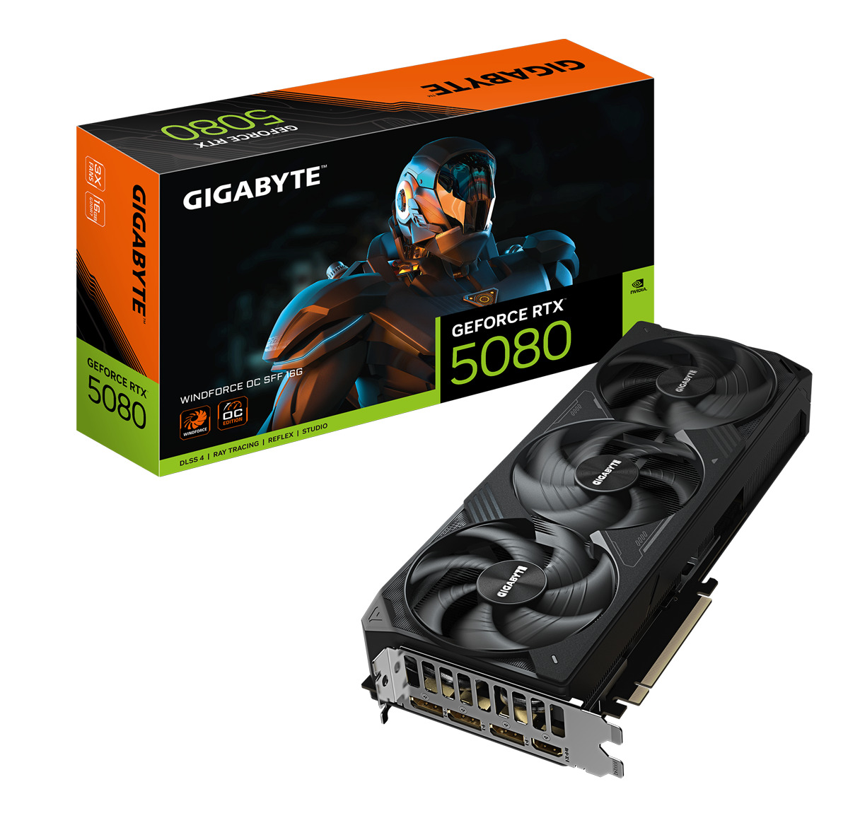 rtx 5080 gigabyte windforce oc sff 16gb