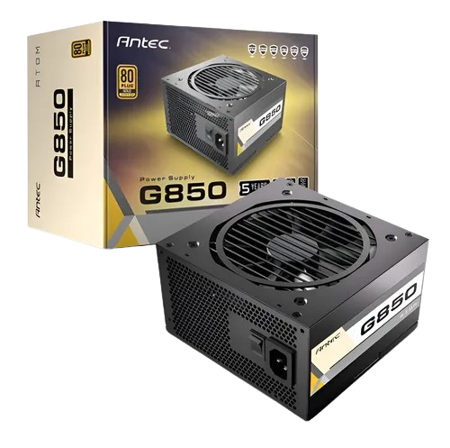 power supply 80+ gold 850w antec atom g850
