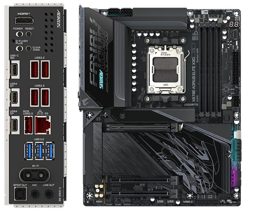 Gigabyte X870E AORUS ELITE X3D