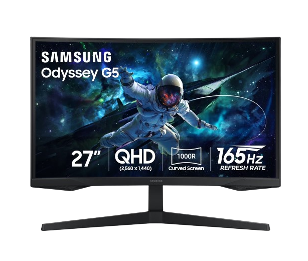 SAMSUNG 27 Odyssey G5 QHD 165Hz 1ms
