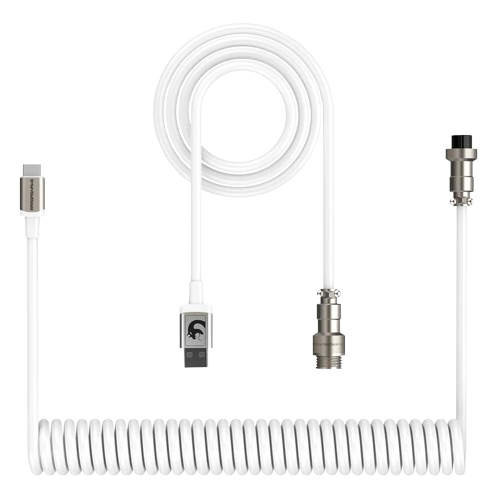 ATTACK SHARK x MAMBASNAKE C01 Coiled Cable