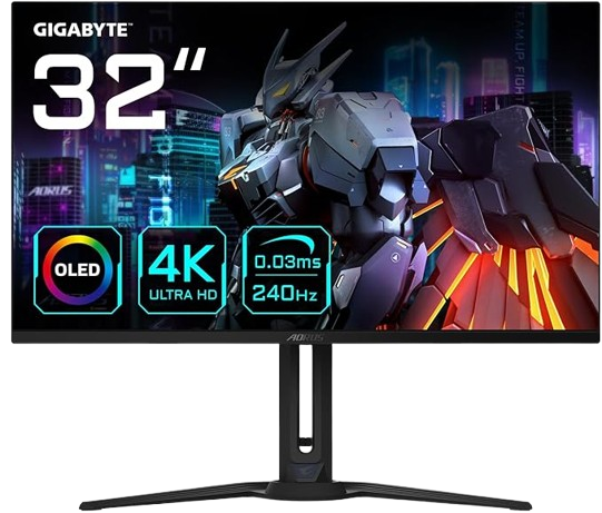 AORUS FO32U2 OLED GAMING MONITOR