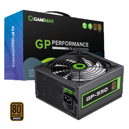 gamemax gp performance black edition 550w