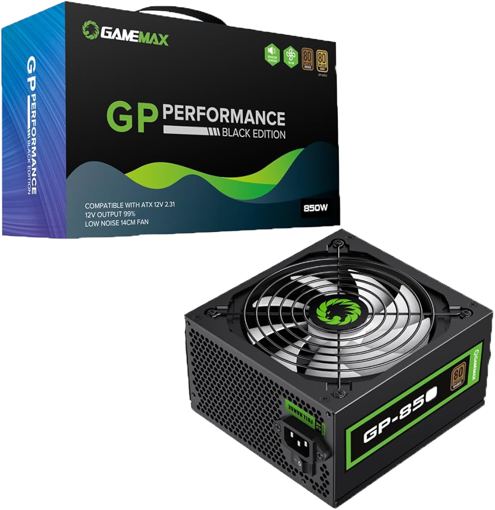 gamemax gp performance black edition 850w